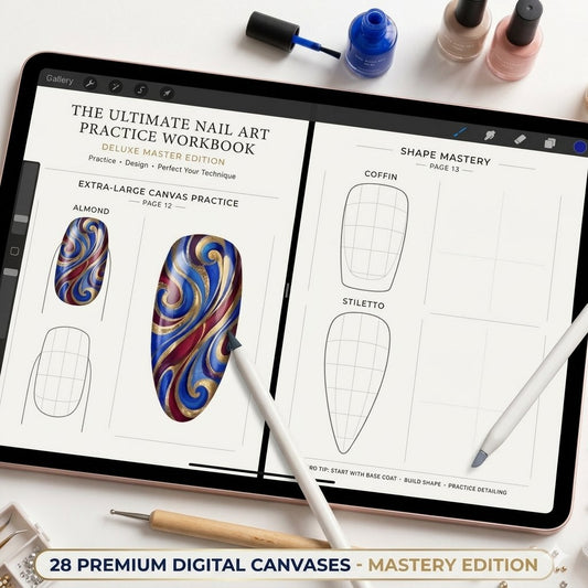 Nail Art Practice Workbook PDF | Nailz Hall of Fame HQ